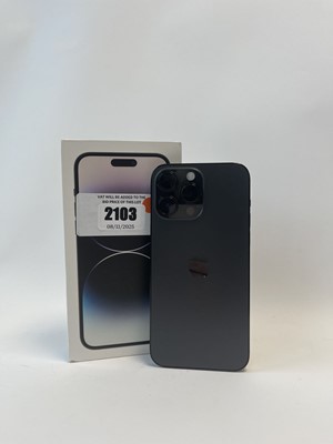 Lot iPhone 14 Pro Max 128GB Space Black with box