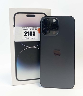 Lot iPhone 14 Pro Max 128GB Space Black with box