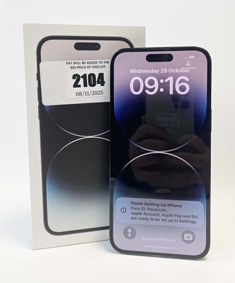 Lot iPhone 14 Pro Max 128GB Space Black with box