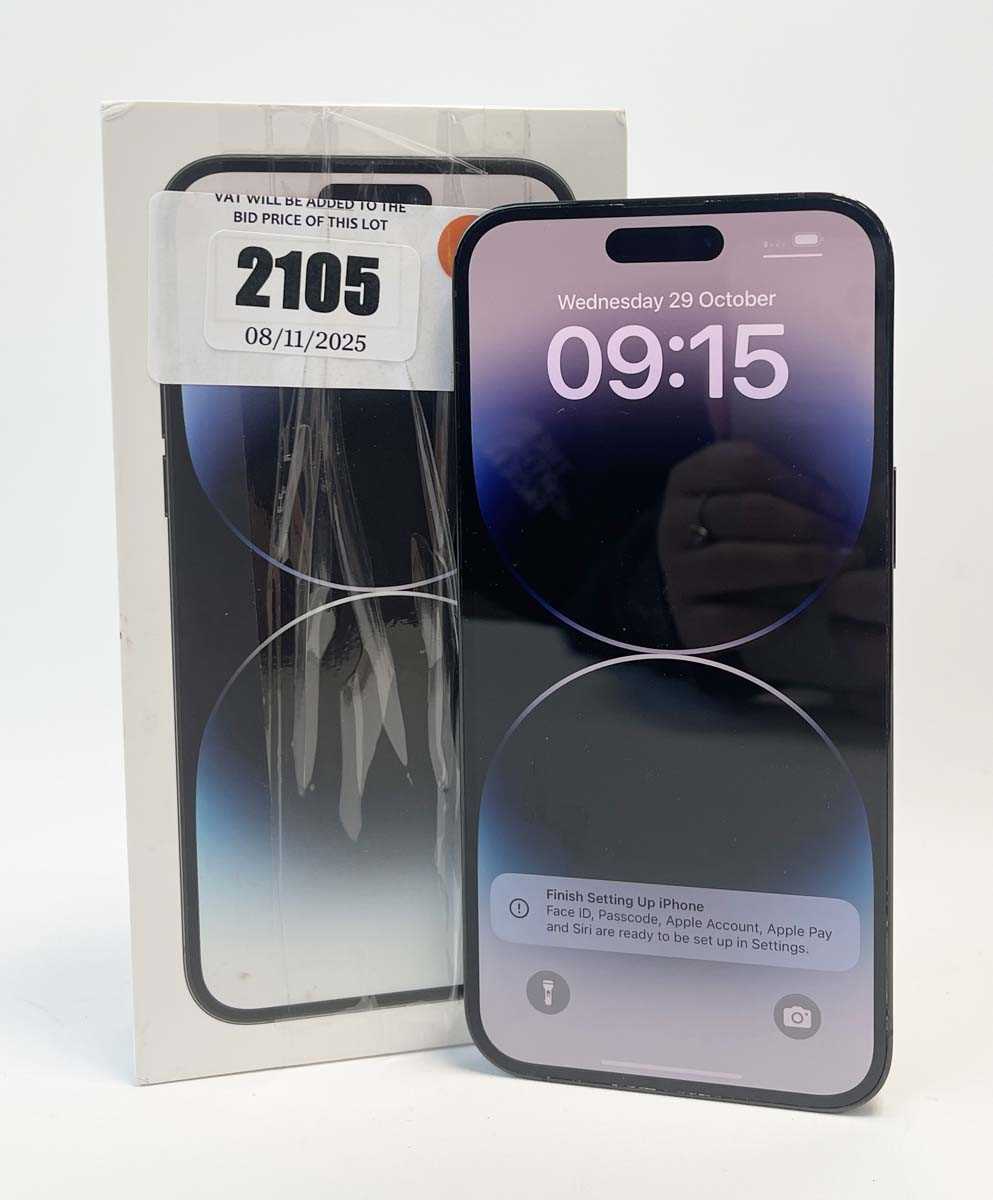 Lot iPhone 14 Pro Max 128GB Space Black with box