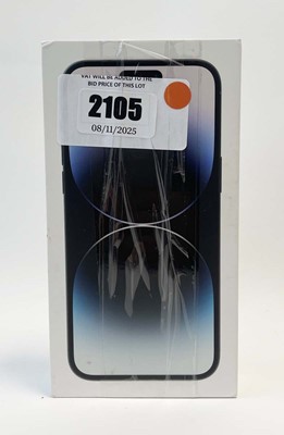 Lot iPhone 14 Pro Max 128GB Space Black with box