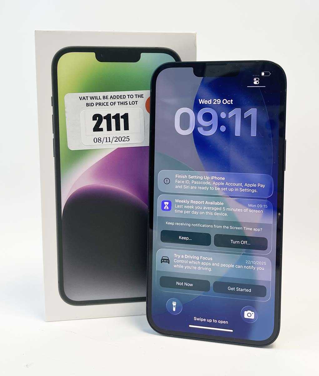 Lot iPhone 14 Plus 128GB Midnight with box