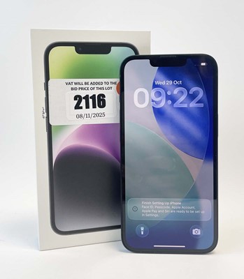 Lot iPhone 14 128GB Midnight with box