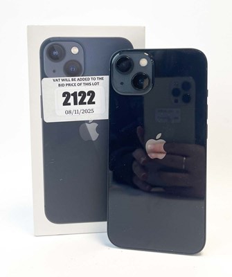 Lot iPhone 13 128GB Midnight with box and cable