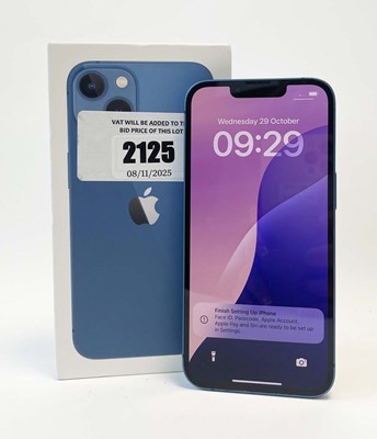 Lot iPhone 13 128GB Blue with box