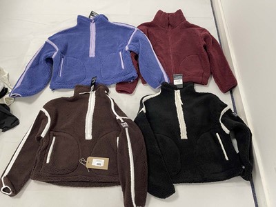 Lot 4x Gym + Coffee fleece jackets