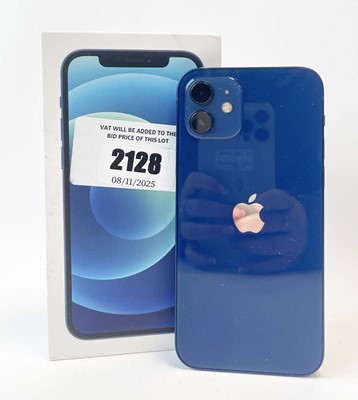 Lot iPhone 12 64GB Blue with box