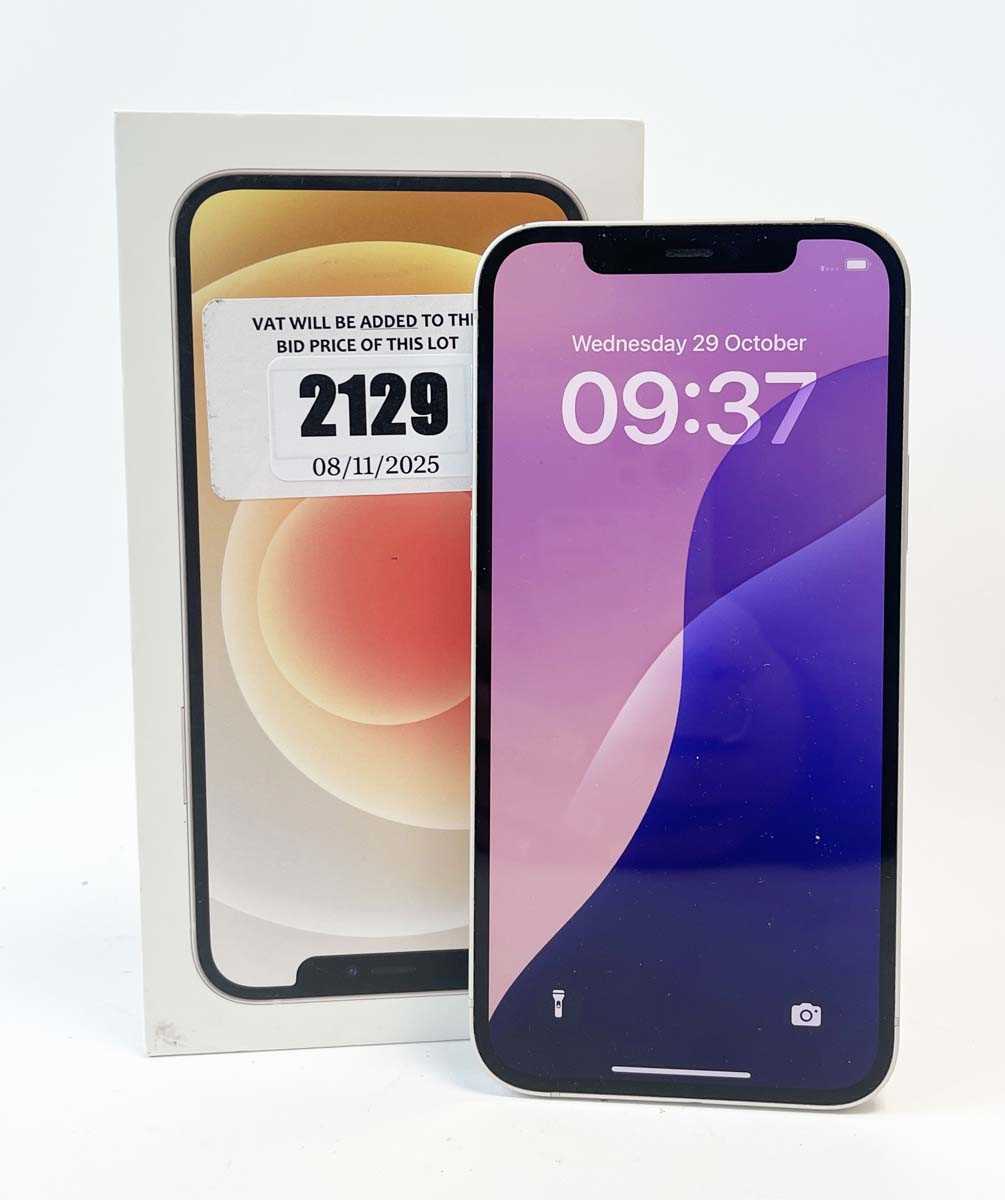 Lot iPhone 12 64GB White with box