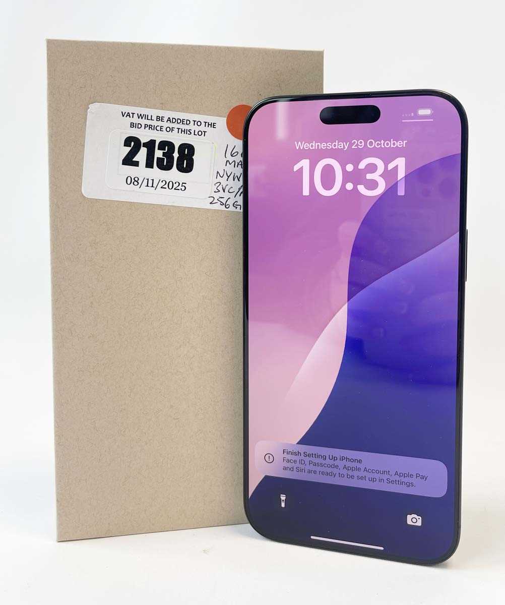 Lot iPhone 16 Pro Max 256GB Black