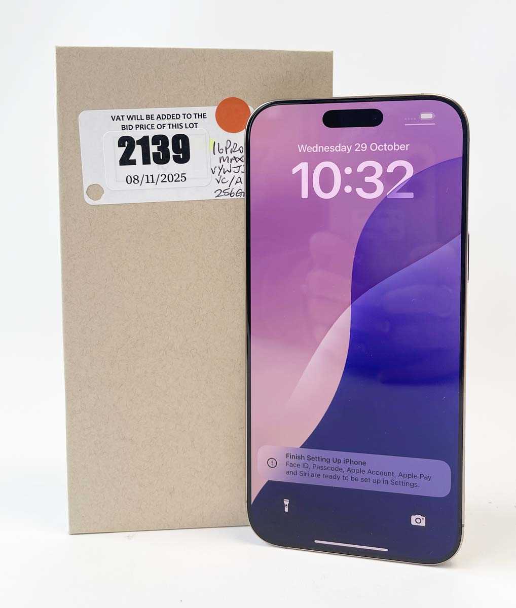 Lot iPhone 16 Pro Max 256GB Natural Titanium