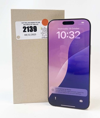 Lot iPhone 16 Pro Max 256GB Natural Titanium