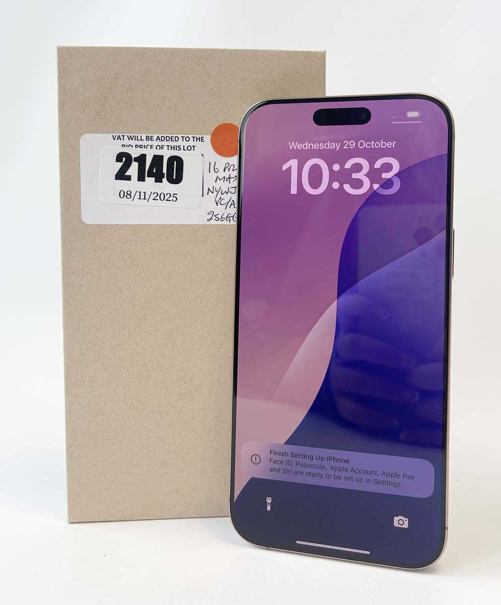 Lot iPhone 16 Pro Max 256GB Natural Titanium