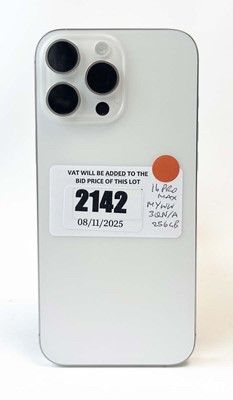 Lot iPhone 16 Pro Max 256GB White Titanium