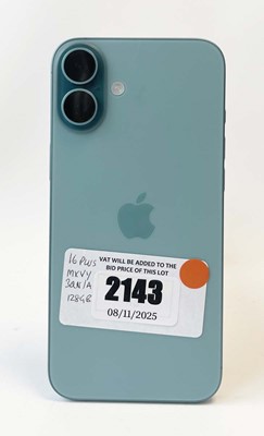 Lot iPhone 16 Plus 128GB Teal