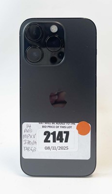 Lot iPhone 14 Pro 128GB Space Black