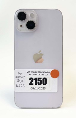 Lot iPhone 14 128GB Purple