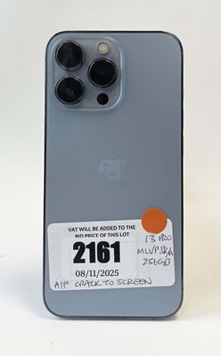 Lot iPhone 13 Pro 256GB Sierra Blue (screen cracked)