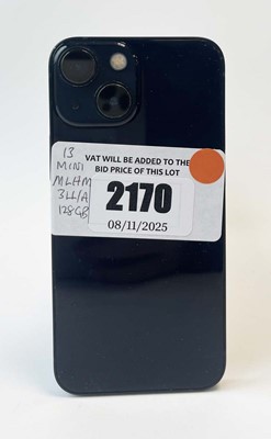 Lot iPhone 13 Mini 128GB Midnight