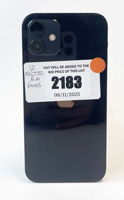 Lot iPhone 12 64GB Black