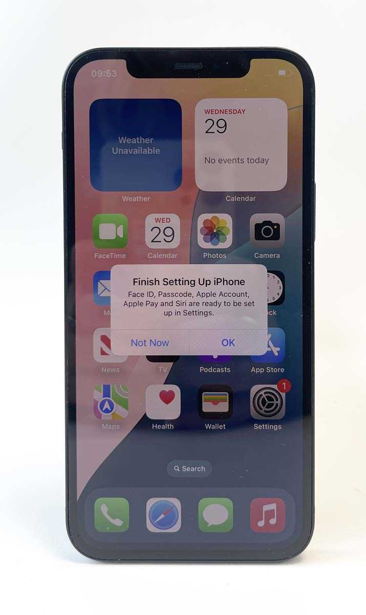 Lot iPhone 12 64GB Black