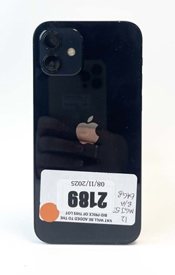 Lot iPhone 12 64GB Black