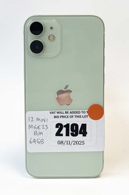 Lot iPhone 12 Mini 128GB White