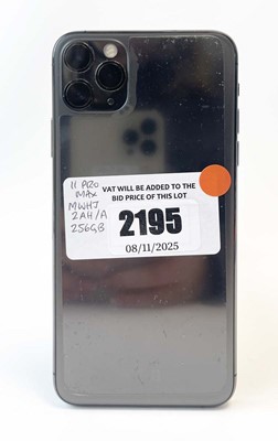 Lot iPhone 11 Pro Max 256GB Space Grey