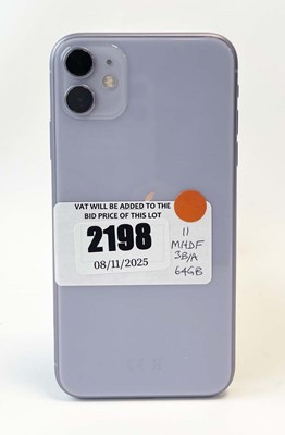 Lot iPhone 11 64GB Purple