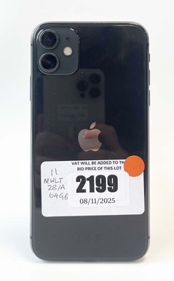Lot iPhone 11 64GB Black