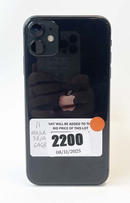 Lot iPhone 11 64GB Black