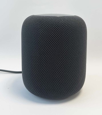 Lot HomePod Space Grey A1693 smart speaker, boxed