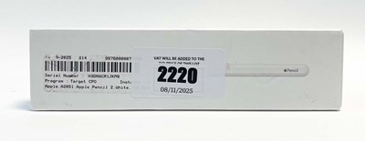 Lot Apple Pencil 2nd Gen A2051, boxed