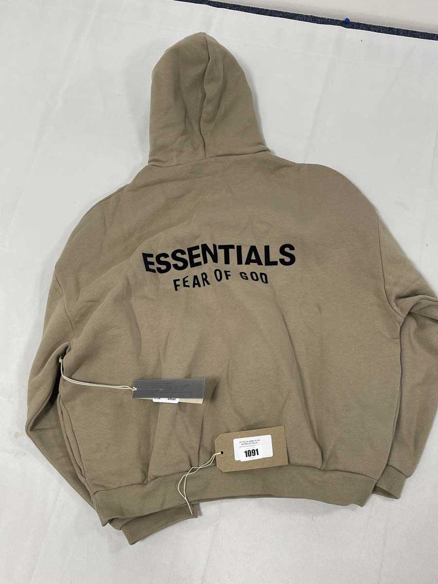 Lot Essentials Fear of God desert sand fleece...