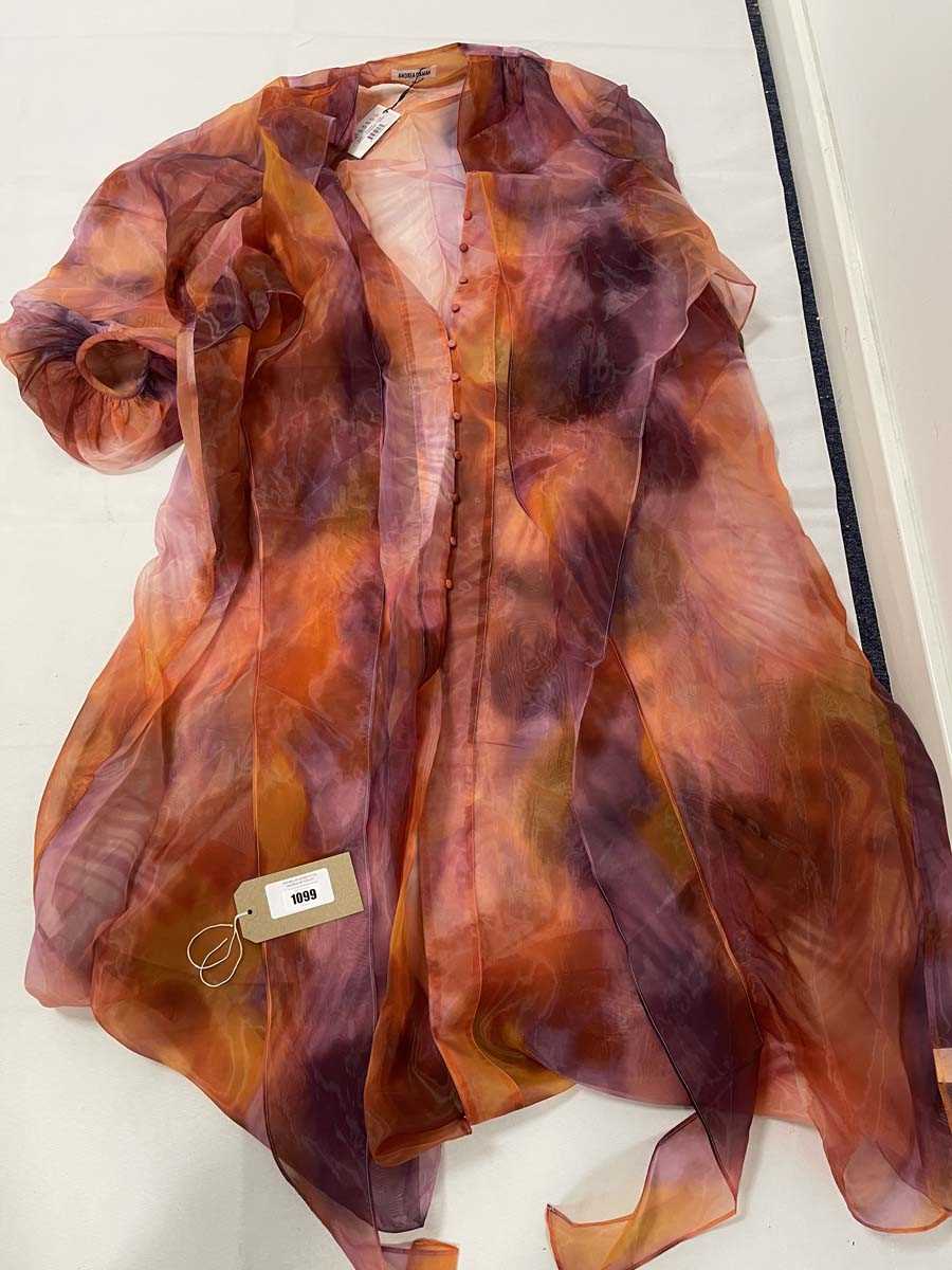 Lot Andrea Iyamah nali organza dress size small