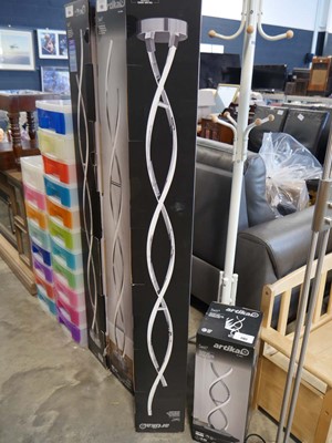 Lot 1152 - Artika Swirl LED floor lamp, boxed