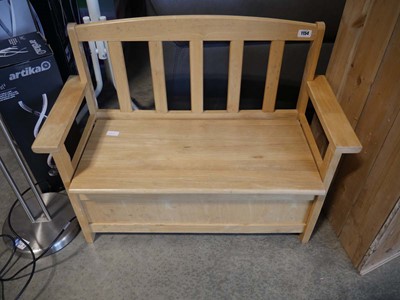 Lot 1154 - Composite wood child's storage bench
