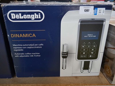Lot 1307 - Boxed De'Longhi Dinamica coffee machine