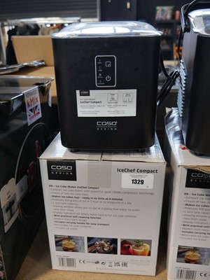 Lot 1329 - 2 CASO Design ice cub makers (1 boxed, 1 unboxed)