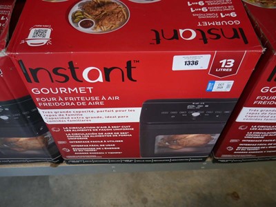 Lot 1336 - Boxed Instant Gourmet air fryer