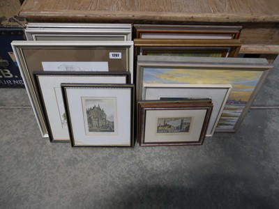 Lot 1207 - Approx. 13 various framed pictures incl....