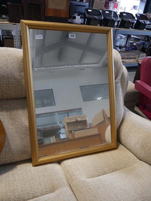 Lot 1226 - Substantial gilt framed wall mirror