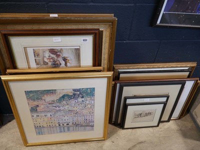 Lot 1227 - Collection of approx. 12 various pictures incl....