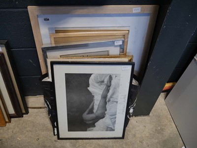 Lot 1234 - 6 framed prints and further unframed incl....