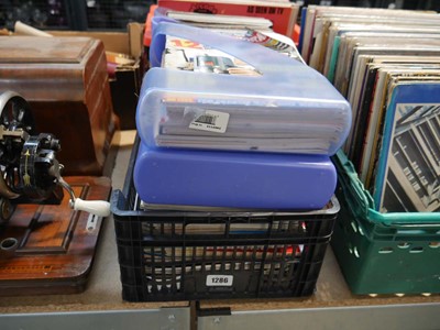 Lot 1286 - Crate containing wood working magazines