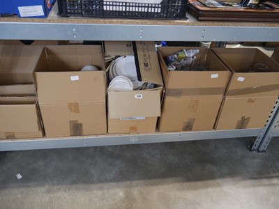 Lot 1295 - Under bay of 6 boxes containing assorted...