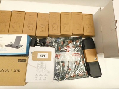 Lot 2423 - Mixed lot to include WiFi repeaters, power...