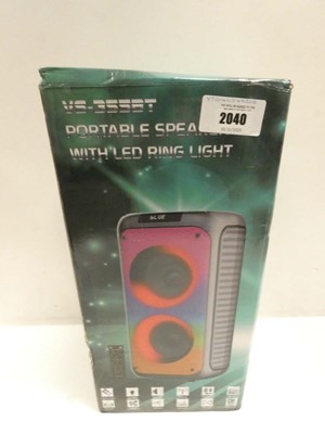 Lot 2040 - VS-355BT portable speaker, boxed