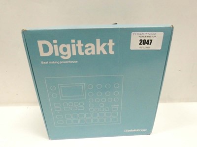 Lot 2047 - Elektron Digitakt digital drum sampler