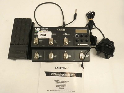 Lot 2056 - Line 6 M9 Stompbox Modeler multi-effect pedal...