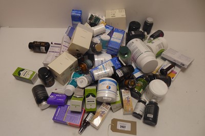 Lot 2437 - Mixed lot of vitamin, mineral and enzyme...